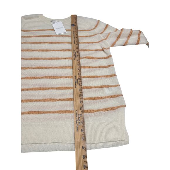 Lafayette 148 New York Cashmere Stripped Breton Sz 2X Stripped Luxurious Sweater - Picture 14 of 15